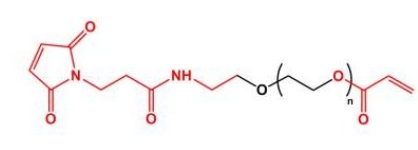AC-PEG-MAL MAL-PEG-Acrylate 马来酰亚胺聚乙二醇丙烯酸酯