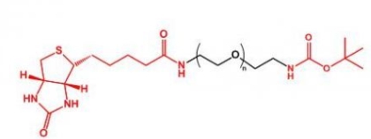 Boc-NH-PEG-Biotin Boc-PEG-Biotin 生物素聚乙二醇叔丁氧羰基