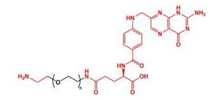 FA-PEG-NH2 NH2-PEG-FA NH2-PEG-Folate  叶酸聚乙二醇氨基