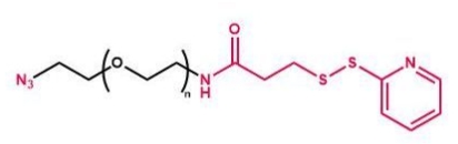 Azide-PEG-OPSS OPSS-PEG-Azide 叠氮聚乙二醇巯基吡啶