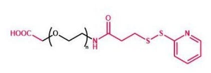 OPSS-PEG-COOH PDP-PEG-COOH  羧基聚乙二醇巯基吡啶