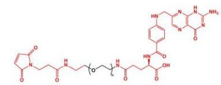 MAL-PEG-FA Folate-PEG-Mal  叶酸聚乙二醇马来酰亚胺