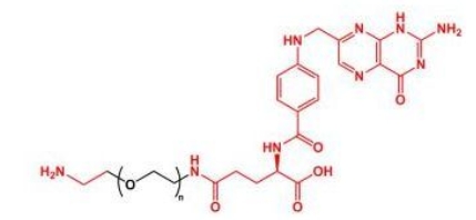 NH2-PEG-FA NH2-PEG-Folate  叶酸聚乙二醇氨基