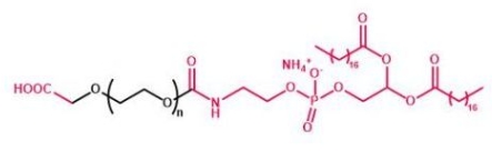 DSPE-PEG-COOH COOH-PEG-DSPE DSPE-PEG-Acid  磷脂聚乙二醇羧基
