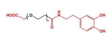 COOH-PEG-Dopamine Dopamine-PEG-COOH  羧基聚乙二醇多巴胺