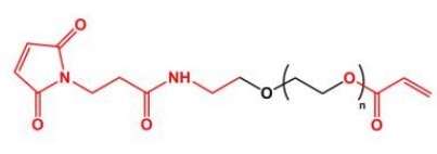 AC-PEG-MAL MAL-PEG-Acrylate 马来酰亚胺聚乙二醇丙烯酸酯