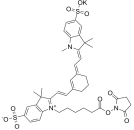 Sulfo Cy7 NHS ester；1603861-95-5；磺酸基CY7 琥珀酰亚胺酯