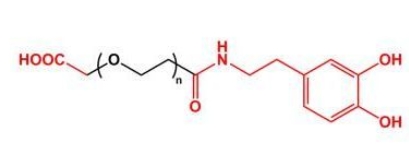 COOH-PEG-Dopamine Dopamine-PEG-COOH  羧基聚乙二醇多巴胺