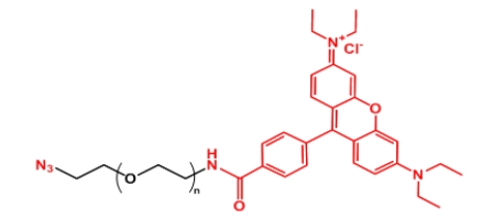 Rhodamine-PEG-N3 N3-PEG-Rhodamine  罗丹明聚乙二醇叠氮
