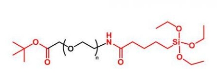 COOtBu-PEG-Silane Silane-PEG-COOtBu  叔丁酯聚乙二醇硅烷