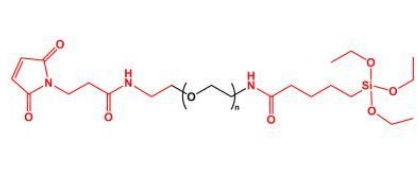 MAL-PEG-Silane Silane-PEG-MAL  硅烷聚乙二醇马来酰亚胺