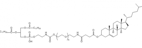 DSPE-PEG-CLS  二硬脂酰基磷脂酰乙醇胺-聚乙二醇-胆固醇