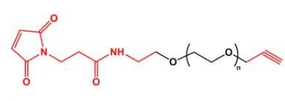 Alkyne-PEG-MAL MAL-PEG-ALK  马来酰亚胺聚乙二醇炔