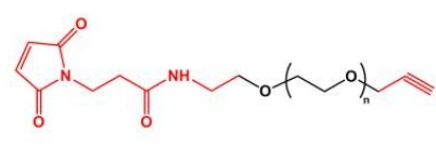 Alkyne-PEG-MAL MAL-PEG-ALK  马来酰亚胺聚乙二醇炔