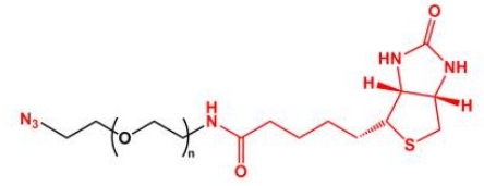 Azide-PEG-Biotin Biotin-PEG-Azide  叠氮聚乙二醇生物素