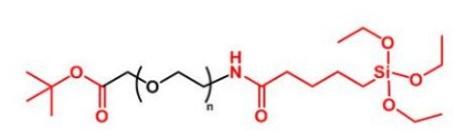 COOtBu-PEG-Silane Silane-PEG-COOtBu  叔丁酯聚乙二醇硅烷