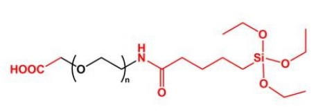COOH-PEG-Silane Si-PEG-COOH COOH-PEG-Si  硅烷聚乙二醇羧基
