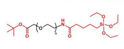 COOtBu-PEG-Silane Silane-PEG-COOtBu  叔丁酯聚乙二醇硅烷