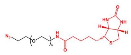 Azide-PEG-Biotin Biotin-PEG-Azide  叠氮聚乙二醇生物素