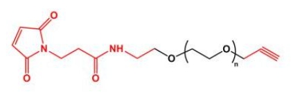 Alkyne-PEG-MAL MAL-PEG-ALK  马来酰亚胺聚乙二醇炔