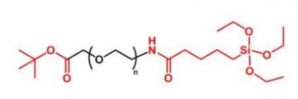 COOtBu-PEG-Silane Silane-PEG-COOtBu  叔丁酯聚乙二醇硅烷 