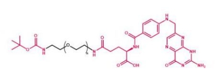 Boc-NH-PEG-Folate Boc-NH-PEG-FA  叔丁氧羰基聚乙二醇叶酸