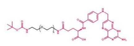 Boc-NH-PEG-Folate Boc-NH-PEG-FA  叔丁氧羰基聚乙二醇叶酸