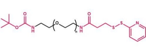 BOC-NH-PEG-OPSS OPSS-PEG-NH-BOC  叔丁氧羰基聚乙二醇巯基吡啶