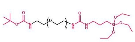 Boc-NH-PEG-Silane Boc-NH-PEG-Si  叔丁氧羰基聚乙二醇硅