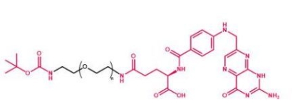 Boc-NH-PEG-Folate Boc-NH-PEG-FA 叔丁氧羰基聚乙二醇叶酸