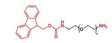 FMOC-NH-PEG-Amine FMOC-PEG-NH2	芴甲氧羰基聚乙二醇氨基