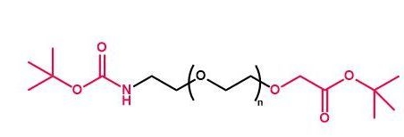 Boc-NH-PEG-Tert Boc-NH-PEG-CH2COOtBu  叔丁氧羰基聚乙二醇叔丁酯