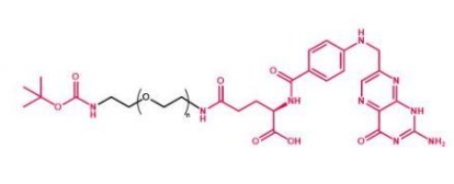 Boc-NH-PEG-Folate Boc-NH-PEG-FA  叔丁氧羰基聚乙二醇叶酸