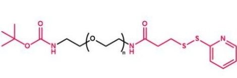 BOC-NH-PEG-OPSS OPSS-PEG-NH-BOC  叔丁氧羰基聚乙二醇巯基吡啶