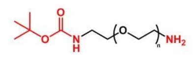 BOC-NH-PEG-NH2 NH2-PEG-NH-BOC  叔丁氧羰基聚乙二醇氨基