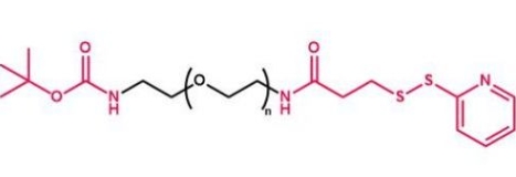 BOC-NH-PEG-OPSS OPSS-PEG-NH-BOC  叔丁氧羰基聚乙二醇巯基吡啶