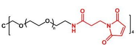 4ARM-PEG-MAL 4Arm-PEG-Maleimide 四臂聚乙二醇马来酰亚胺 