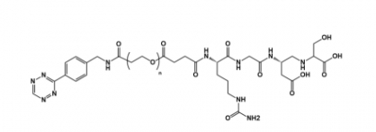  Tetrazine-PEG-RGD  四嗪聚乙二醇线肽RGD