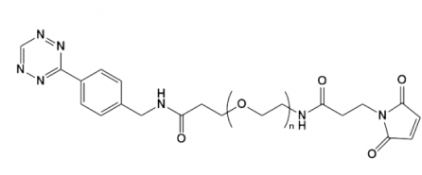 	Tetrazine-PEG-Maleimide 四嗪-聚乙二醇-马来酰亚胺