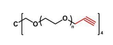  4ARM-PEG-Alkyne 4ARM-PEG-ALK 四臂聚乙二醇丙炔