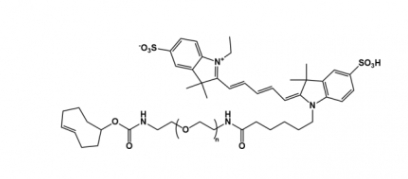 TCO-PEG-CY5 反式环辛烯聚乙二醇Cy5