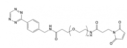 Tetrazine-PEG-Maleimide 四嗪-聚乙二醇-马来酰亚胺