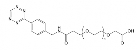 Tetrazine-PEG-COOH 四嗪-聚乙二醇-羧基