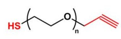 Alkyne-PEG-SH SH-PEG-Alkyne  炔基聚乙二醇巯基