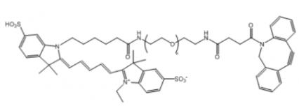  DBCO-PEG-CY5  二苯环辛炔-聚乙二醇-CY5