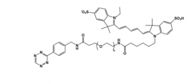 Tetrazine-PEG-Cy5 四嗪聚乙二醇Cy5 PEG衍生物