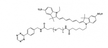 Tetrazine-PEG-Cy7 四嗪聚乙二醇Cy7  PEG衍生物