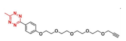 Methyltetrazine-PEG4-Alkyne 甲基四嗪-四乙二醇-炔基