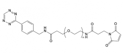 Tetrazine-PEG-Maleimide 四嗪-聚乙二醇-马来酰亚胺