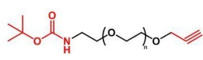 tBoc-NH-PEG-Alkyne  叔丁氧酰胺聚乙二醇炔基